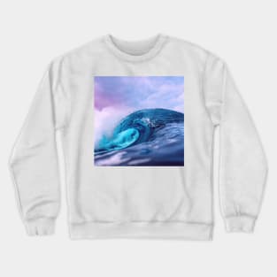 Ocean Wave Crewneck Sweatshirt